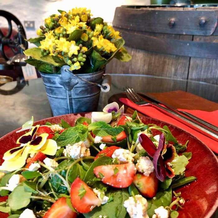 Aberfeldy Watermill Cafe Salad